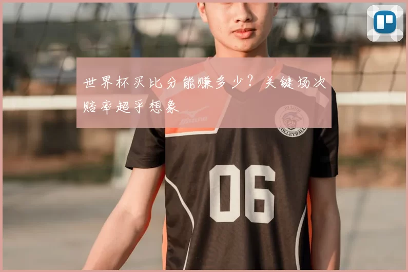 世界杯买比分能赚多少?关键场次赔率超乎想象
