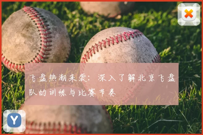 飞盘热潮来袭:深入了解北京飞盘队的训练与比赛节奏